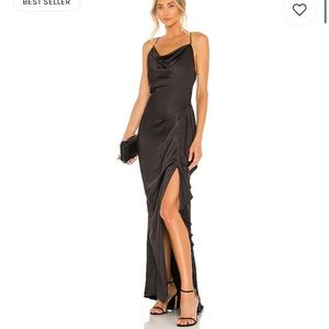 ELLIATT x revolve eliana dress in black
